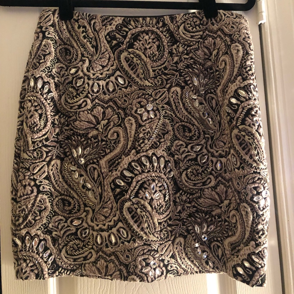 Gorgeous detail mini skirt NWT never worn!
